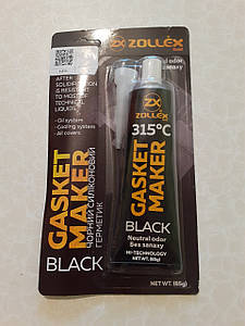 Герметик для прокладок 85 г (чорний) PREMIUM ZOLLEX conGRS)