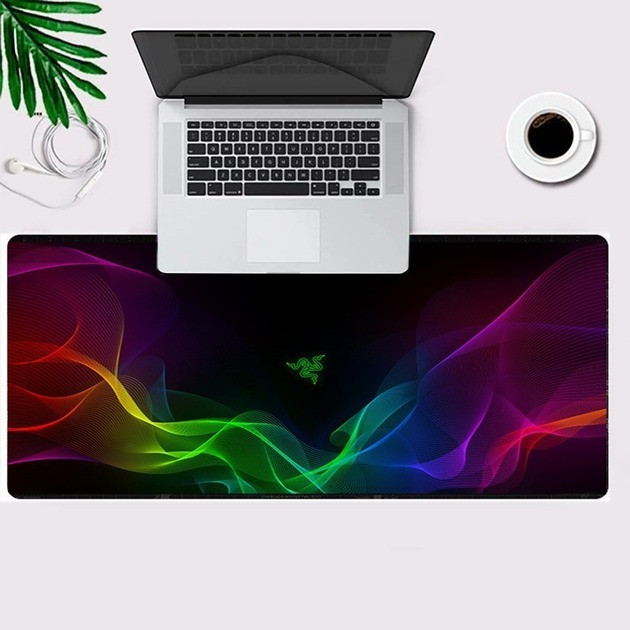 Килимок для миші та клавіатури на стіл Razer 900 400 ММ (900х400)