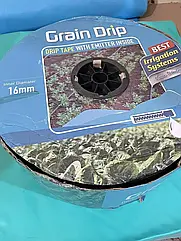 Крапельна стрічка  "Grain Drip" (Корея) емітерна 6 mill 20 см 2000 м 2 л/ч