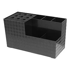 Підставка Hots Professional для перукарських ножиць та гребінців, чорна (HP4202-BK)