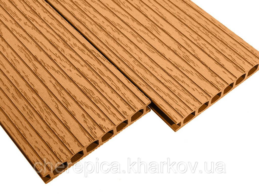 Терасна дошка Holzdorf 162×24х2400 мм,тип Д, Імпрес