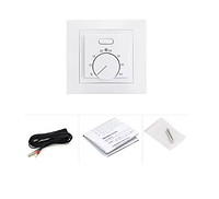 Терморегулятор для теплої підлоги MINCO HEAT 16А 3500 Вт білий