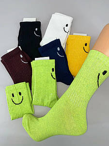 Шкарпетки універсальні "Емодзі" 12 пар/уп 36-40