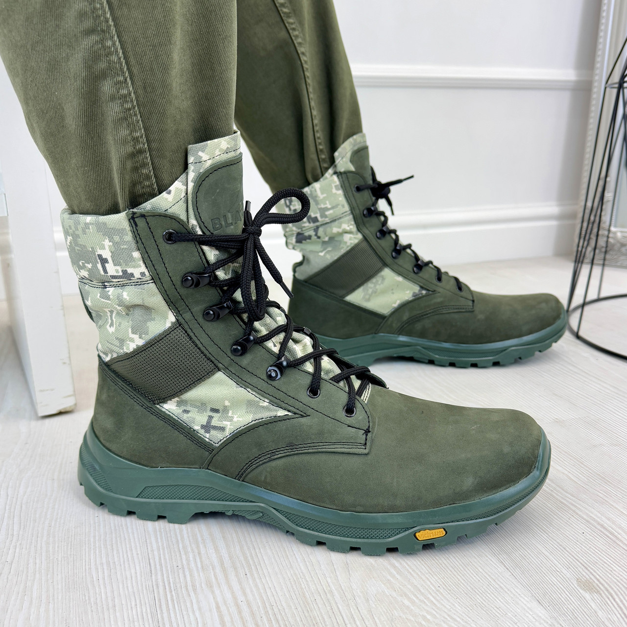 Тактичні демісезонні берці. Колір хакі. Розміри 39-46, фото 1