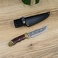 Мисливський ніж Сова бронза ручної роботи