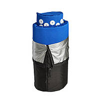 Килимок аплікатор коваля для акупунктури Dobetters Blue-масажер для спини 4 шт., фото 3