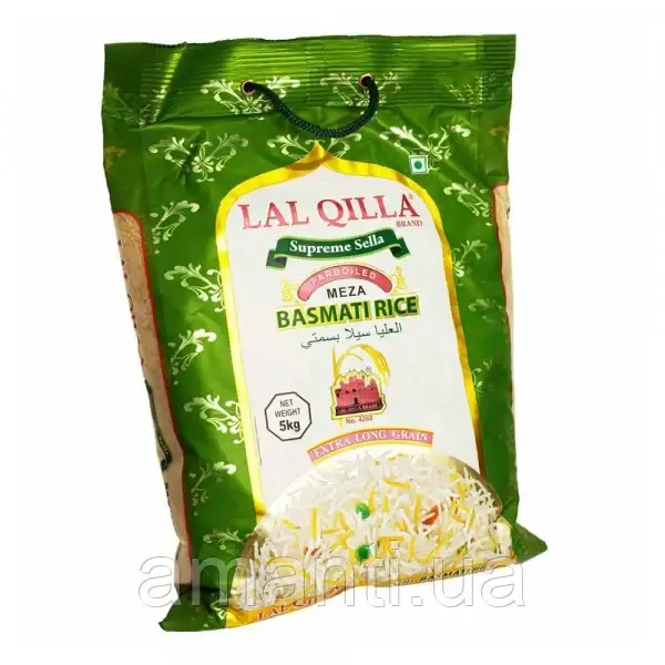 Рис басматі Індійський Lal Quilla, 5кг, фото 1