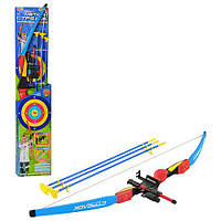 Дитячий лук Limo Toy приціл, лазер, стріли на присосках 3 шт M 0006 U/R