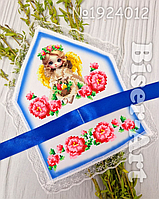 Хустинка для букета з мереживом Бісер Арт 1924012