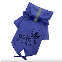 Дощовик Dogs Bomba для собак, фіолет синій, № 2