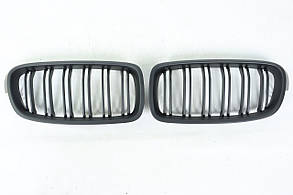 Решітка радіатора (ніздрі), black mat, M-Pak BMW 3-Series F30 2011-2017
