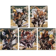 Зошит шкільний Kite Attack on Titan AT24-238, 24 аркуша, клітинка, фото 1