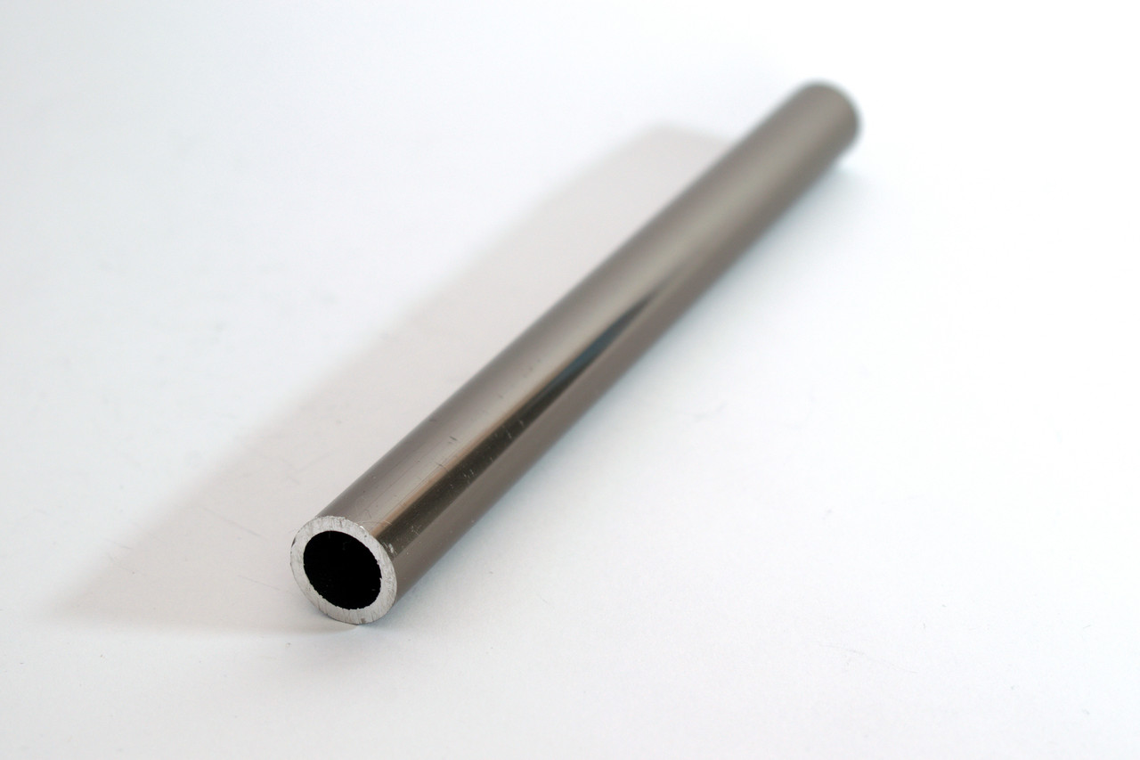 Леєр до алюмінієвих поручнів ⌀16х2,0 мм тип коло колір Шампань 1 пог.м (10101ш), фото 1