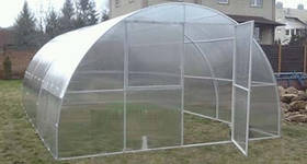Теплиця 4х10х2.3 4 мм полікарбонат