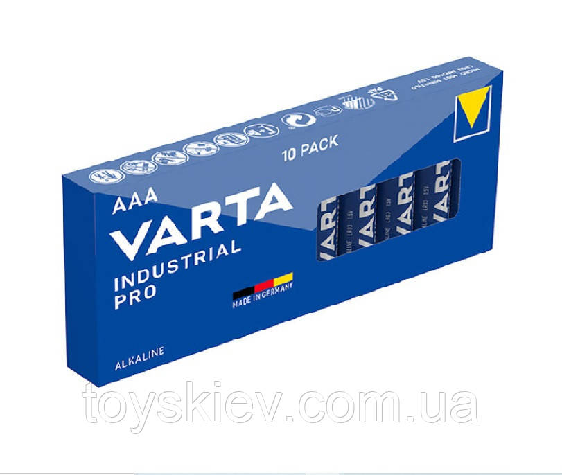 Батарейка Varta LR03/AAA Industrial, фото 1
