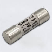 Плавкая вставка предохранителя RTF 10х38 15А 1000V DC 30kA TAKEL 514755