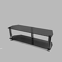 Меридіан New Mini gray-met (1100х350х374) ТумбаТВ зі скла від Commus