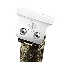 Тример для домашнього використання з кейсом Hots Metal Bronze (LM-800), фото 2