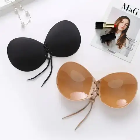 Бюстгальтер-невидимка Kiss Bra Uni Bra з ефектом push up Invisible Fly Bra
