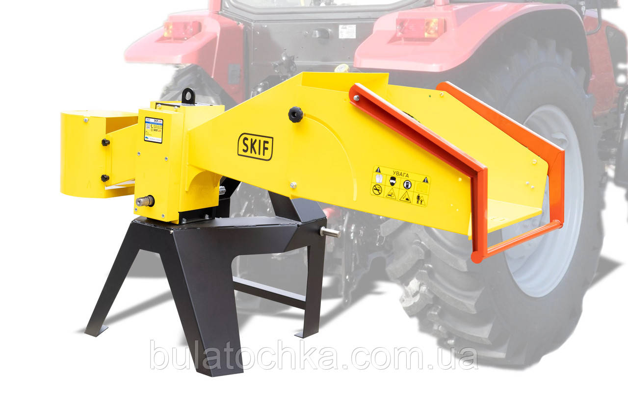 Гілкоподрібнювач Скіф GST-80 до ВОМ трактора
