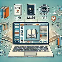 Верстка для видання книги у форматі epub, mobi, fb2