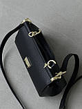 Сумка жіноча Dolce&Gabbana Sicily Medium — Premium чорний 21см, фото 4
