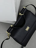 Сумка жіноча Dolce&Gabbana Sicily Medium — Premium чорний 21см, фото 6