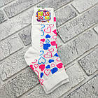 Шкарпетки дитячі середні весна/осінь р.11-12 серця асорті Kids Socks by Dukat 30039311, фото 2