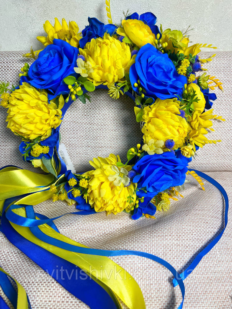 Український жовто-блакитний вінок
