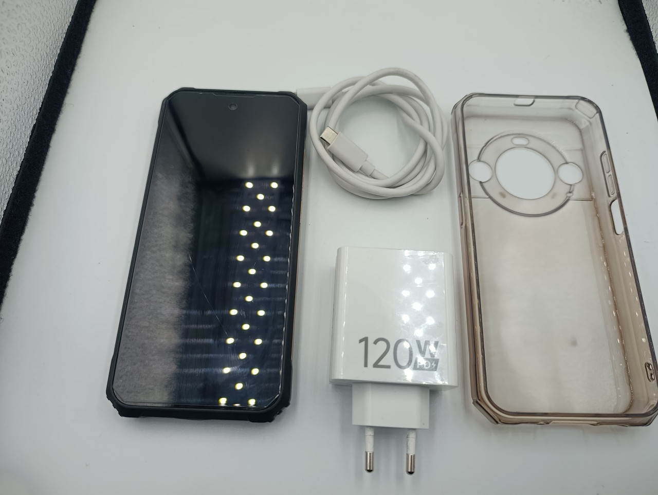Смартфон Blackview BL9000 Pro 12/512 GB / Тепловізор, 120W, чорно-золотий / Б/У