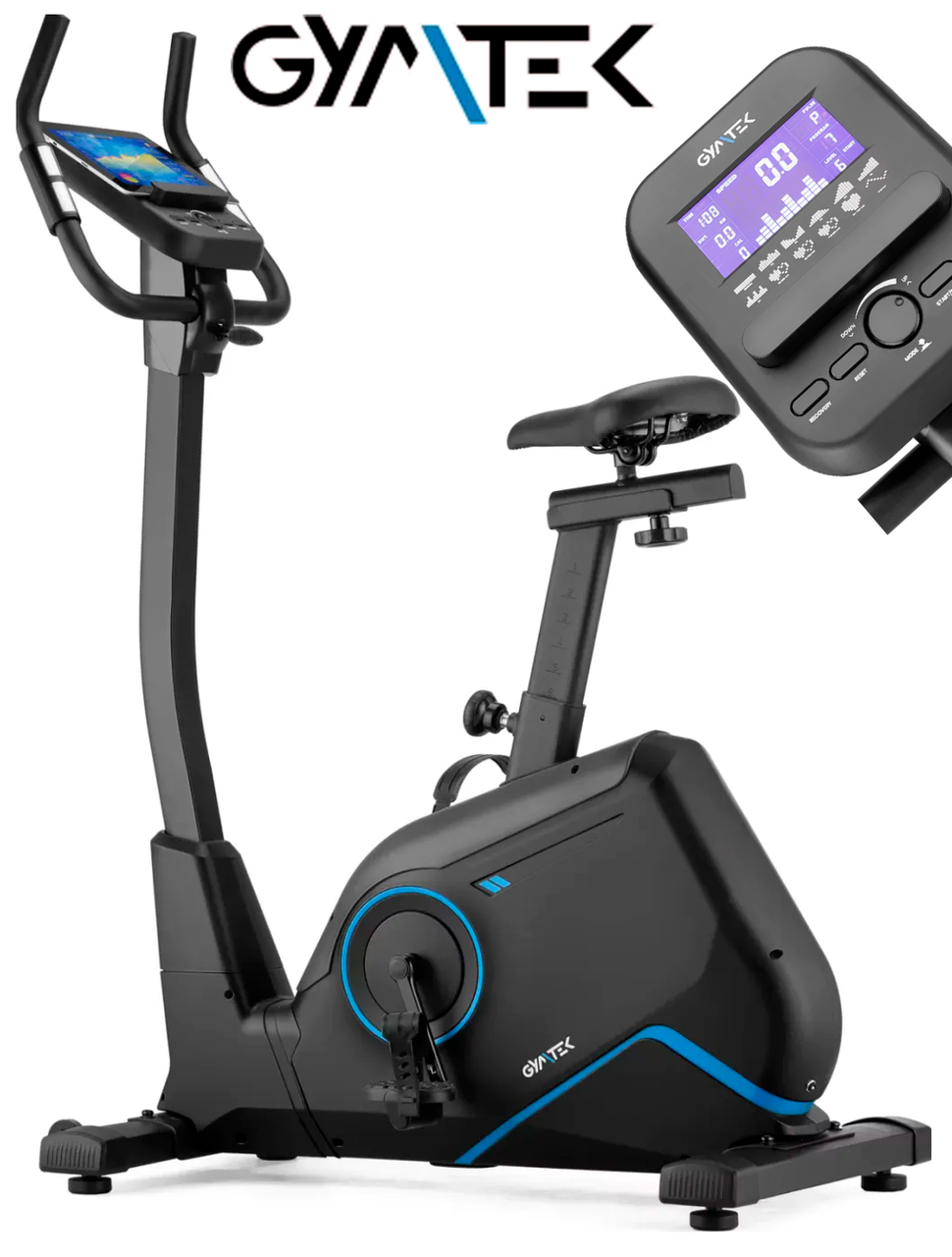 Велотренажер Gymtek XB4500 електромагнітний синій