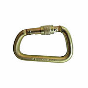 Карабін страхувальний сталевий ЗМ трапеція