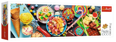 Пазлі Trefl 1000ел. Панорама. Солодощі №29046, фото 1
