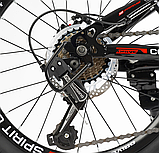 Велосипед двухколесний Corso Spirit на 20 дюймів, Black-Red 20316, фото 4