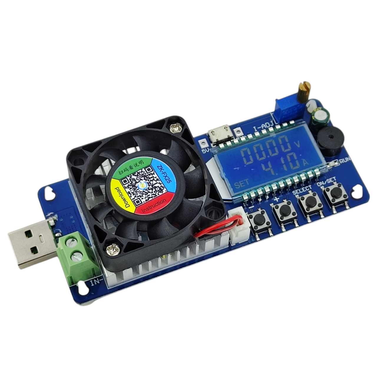 Модуль електронне навантаження 4A 25W FX25