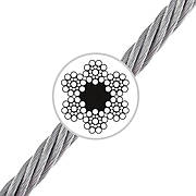 Канат ДСТУ 2172-80 (6х19) авіаційний