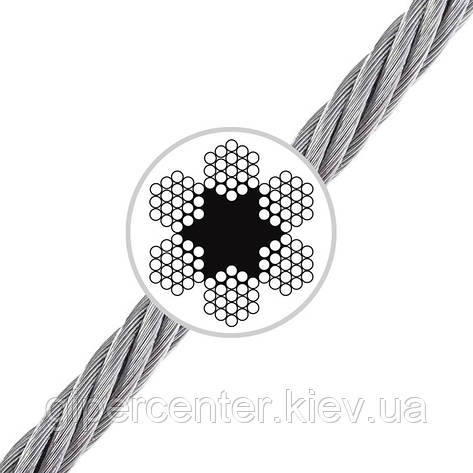 Канат ДСТУ 3070-88 (6х19) змащені, фото 1