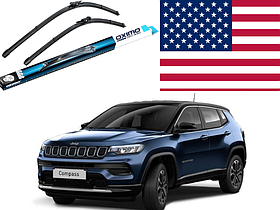 Комплект двірників    	Jeep Compass     Америка