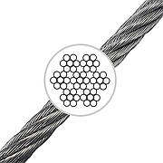 Канат ДСТУ 3066-80 (6х7) ОЦ з металевим осердям
