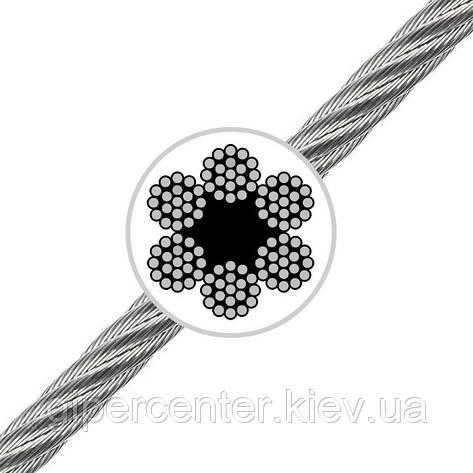 Канат DIN 3060 (6х19) ОЦ, фото 1