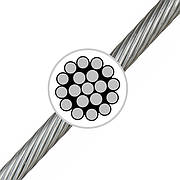 Канат ДСТУ 3063-80 (1х19) ОЦ