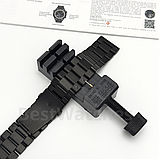 Смарт часы мужские металеві черного цвета с двумя ремешками Sk4 Ultimate Black, фото 6