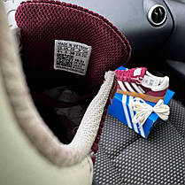 Adidas Spezial Shadow Bordo Velvet жіночі кросівки Адідас Спешіал Бордові вельвет замша демісезон, фото 4