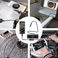 Камера-ендоскоп Android та PC Endoscope, гнучка USB-камера 5 м