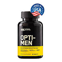 Optimum Nutrition Opti-Men 90 таблеток вітаміни для чоловіків Опті Мен Оригінал США