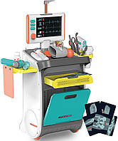 Дитячий ігровий набір лікаря для дитини з візком і медичними приладами з ефектами 22 предмети