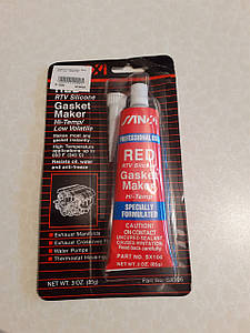 Герметик силіконовий 85 г (червоний) SANOI