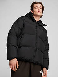 Чоловічий пуховик PUMA Down Puffer Jacket Чорний XL (7d62647601 XL)