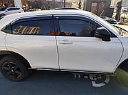 Ветровики с хромированным молдингом (4 шт, Niken) для Honda eNS1 2022- гг