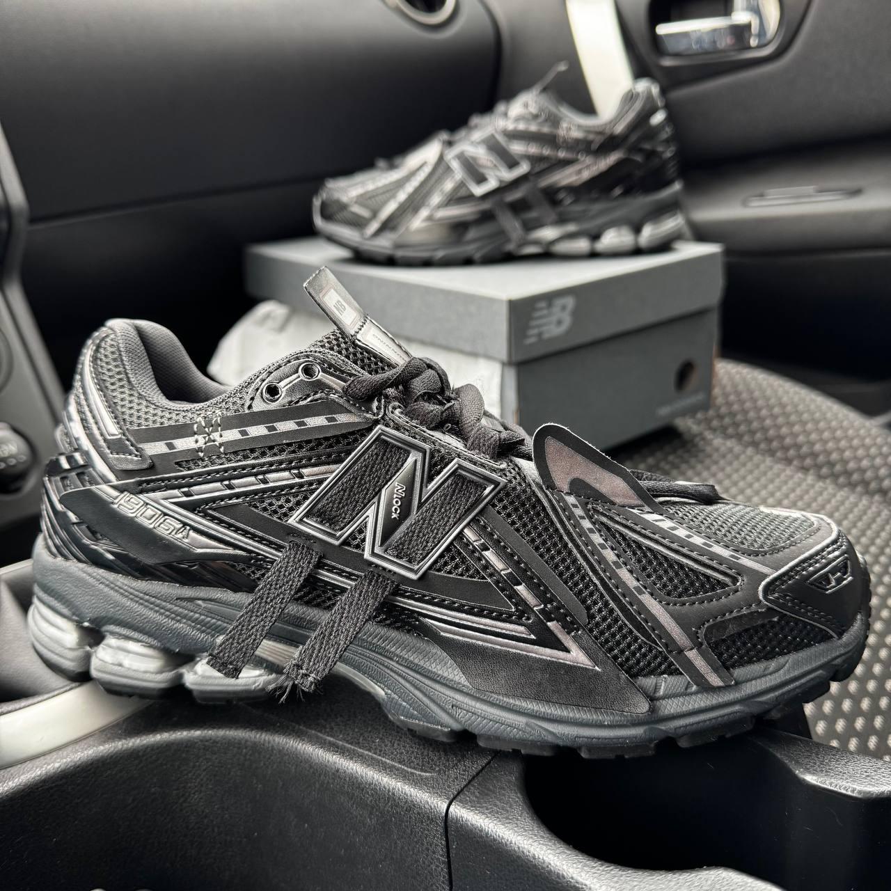 Kросівки New Balance 1906A Black Нью Беланс 1906А чорні шкіра текстиль унісекс демісезонні